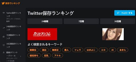 ツイッター 動画 保存 ランキング|twitter動画保存サイト.